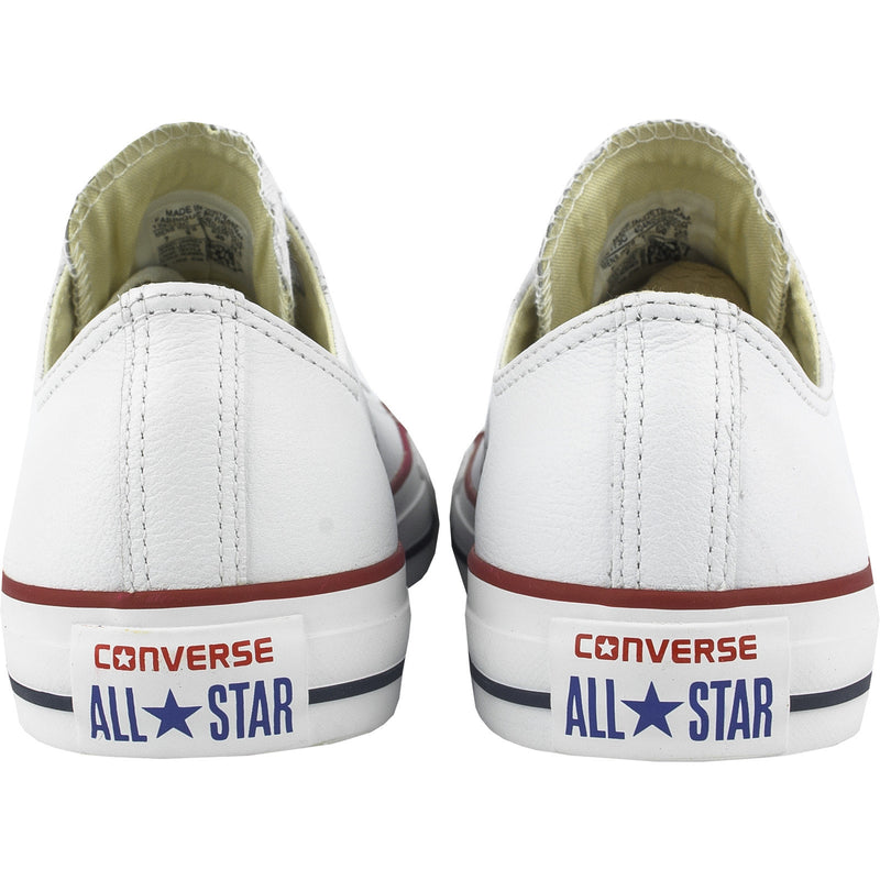 Converse Ox Leather Optical White – Famous Rock Shop
