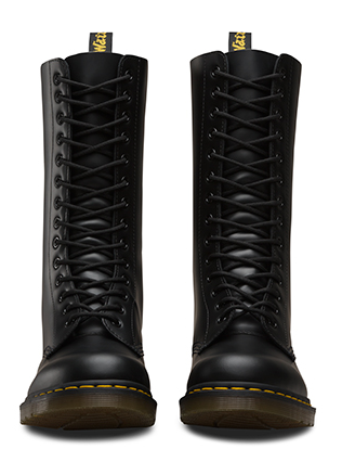 Dr Martens 1914 Black 14 hole Leather Boots 11855001 Famous Rock Shop