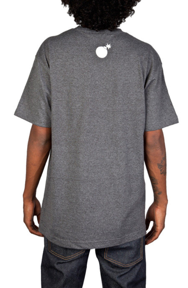 The Hundreds Forever Bar Charcoal Heather T-Shirt Famous Rock Shop Newcastle 2300 NSW Australia
