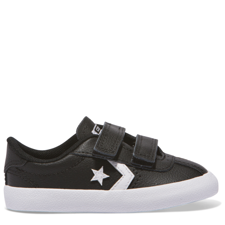 Converse Breakpoint 2V Leather Toddler Low Top Black 758203C