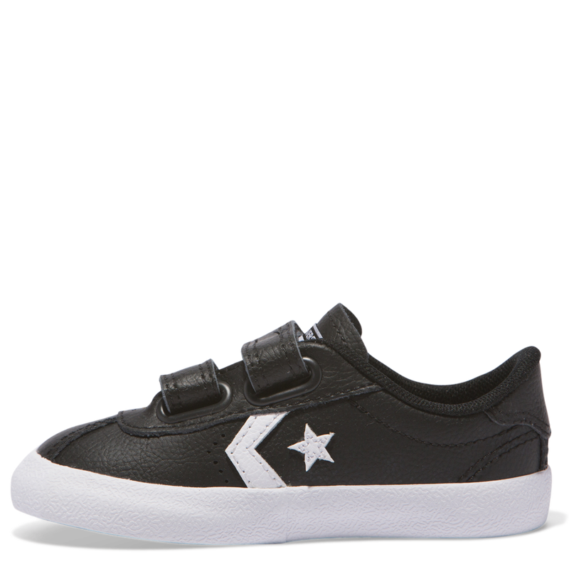 Converse Breakpoint 2V Leather Toddler Low Top Black 758203C