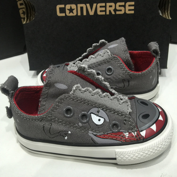 Converse Infants Ox Slip-On Shark