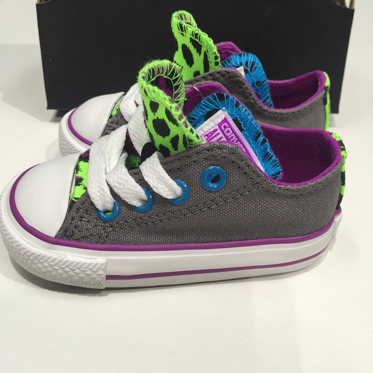 Converse Infants Ox Grey Multi
