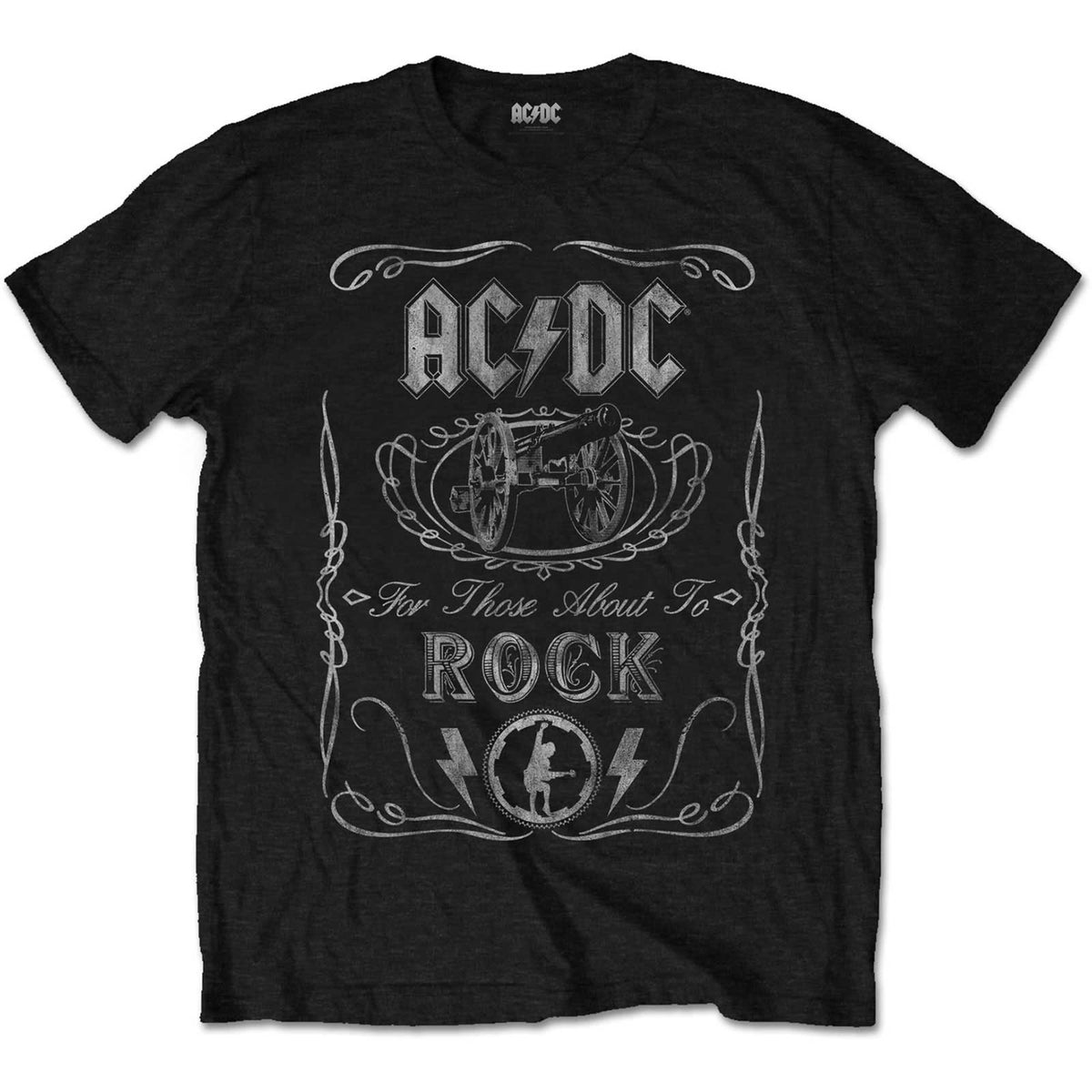 ACDC VINTAGE CANNON SWIG KIDS T-SHIRT