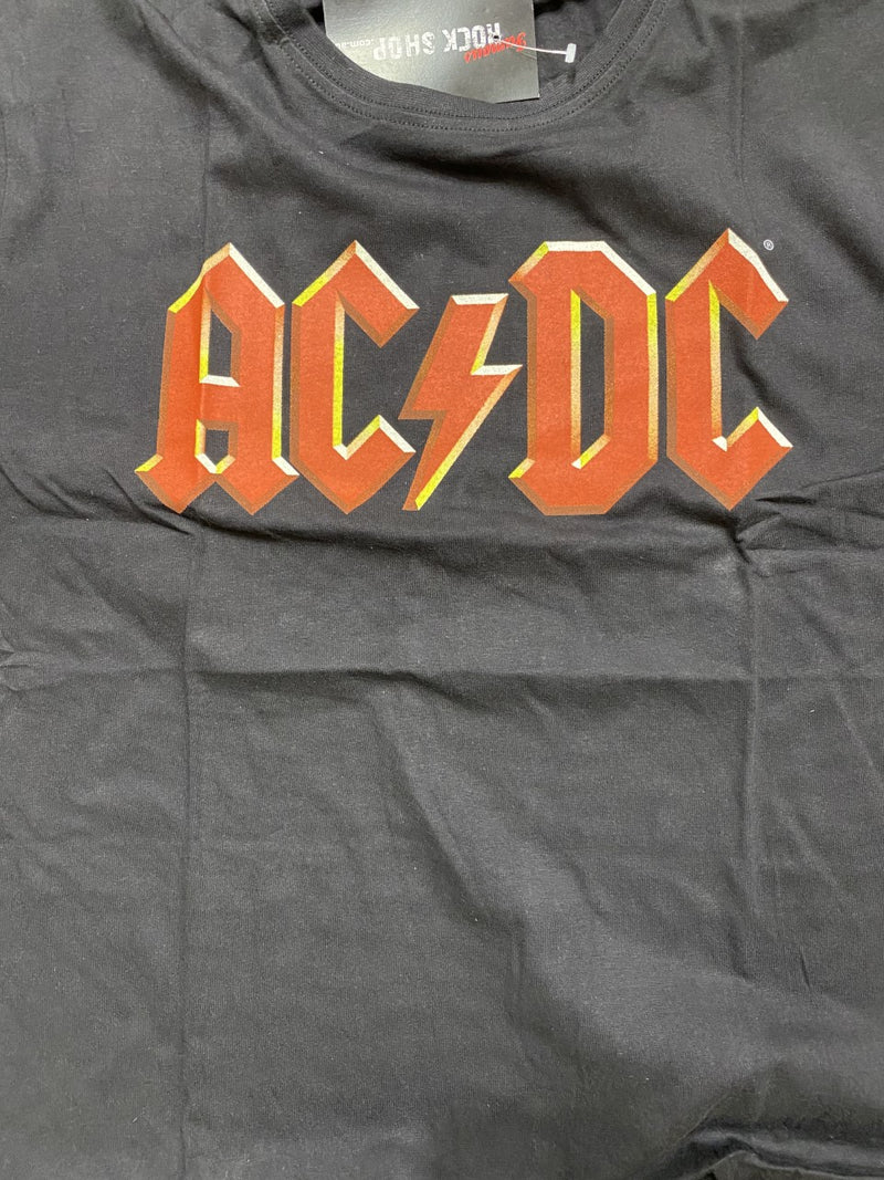 ACDC Band Logo Black T Shirt – Famous Rock Shop
