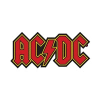 ACDC Logo Cut Out SP2832 Sew on Patch Famous Rock Shop