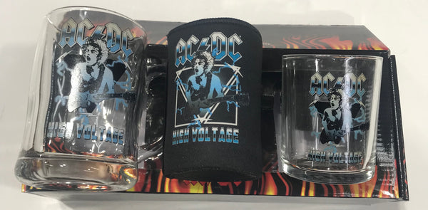 ACDC Gift Pack Spirit Glass Stein Can Cooler Famous Rock Shop Newcastle 2300 NSW Australia
