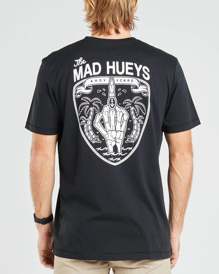 AHOY FKRS SS Tee Black.