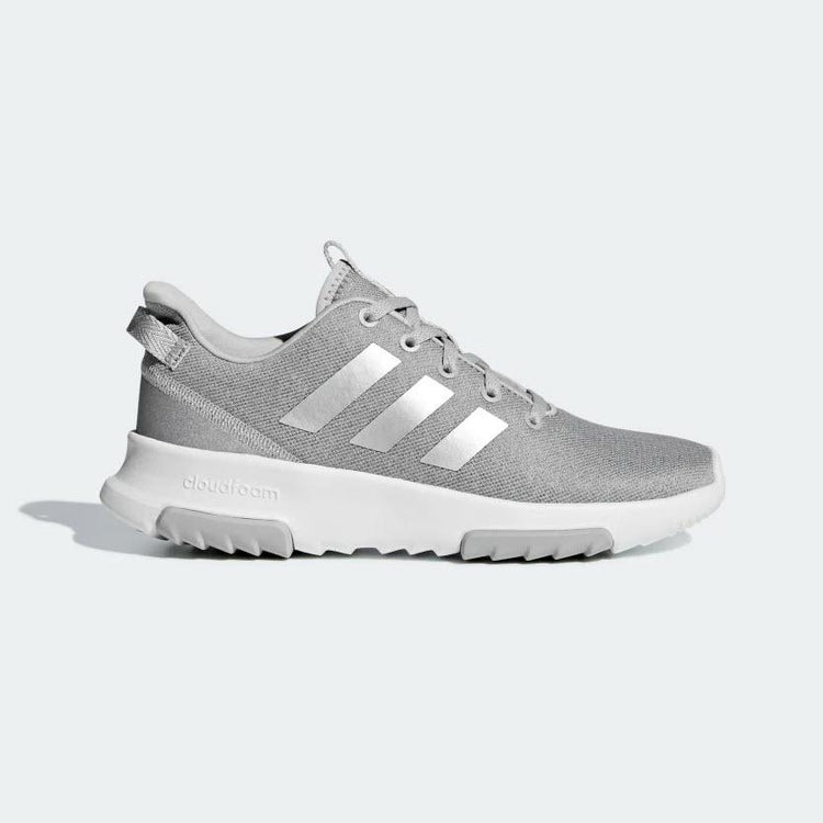 Adidas Cloudfoam Racer TR Kids Shoes Grey and White F35428 Famous Rock Shop Newcastle 2300 NSW Australia