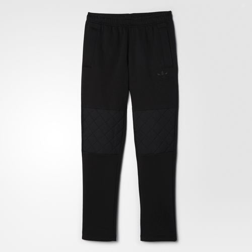 Adidas Originals Quilted Track Pant Black AJ7883 Quilted panels bring a basketball-inspired look to an essential street style.  Famous Rock Shop. 517 Hunter Street Newcastle, 2300 NSW Australia