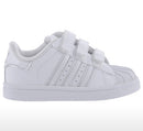 Adidas Originals Superstar 2CMF G19841 WHT/METSIL/WHT. This Adidas kids sneaker is part of the Adidas Originals collection. This white kids shoe is decorated with silver coloured accents Famous Rock Shop. 517 Hunter Street Newcastle, 2300 NSW Australia