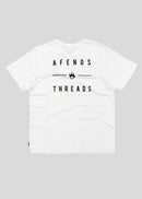 Afends Company Standard Fit Tee White M183010