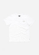 Afends Men's Standard Issue Standard Fit Tee White M191009 Famous Rock Shop Newcastle, 2300 NSW. Australia. 1