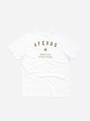 Afends Men's Standard Issue Standard Fit Tee White M191009 Famous Rock Shop Newcastle, 2300 NSW. Australia. 2