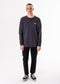 Afends  Noise Retro Fit Long Sleeve Tee Deep Navy