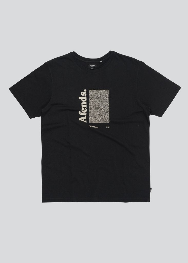 Afends Noise Standard Fit Black Tee