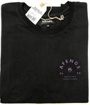 Afends Roll Bandcut Muscle Tee Black M183087 Famous Rock Shop Newcastle 2300 NSW Australia