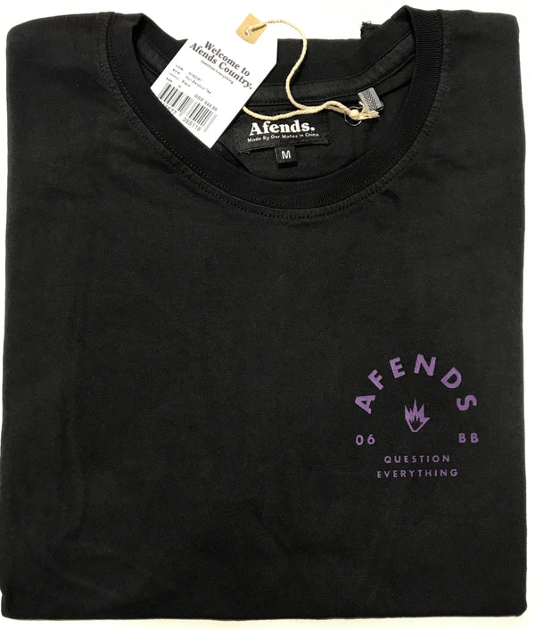 Afends Roll Bandcut Muscle Tee Black M183087 Famous Rock Shop Newcastle 2300 NSW Australia