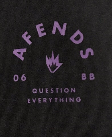 Afends Roll Bandcut Muscle Tee Black M183087 Famous Rock Shop Newcastle 2300 NSW Australia