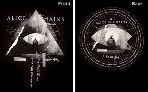 Alice In Chains Fog Mountain Unisex T-Shirt