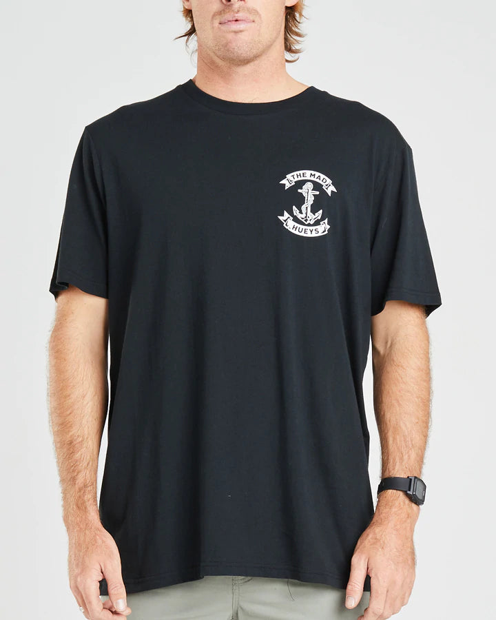 Anchor ss Tee Black H222M01004.