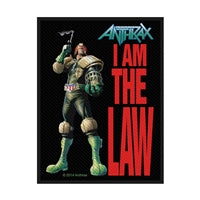 Anthrax I Am The Law SP2756 Sew on Patch Famous Rock Shop