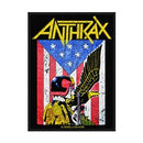 Anthrax Judge Dredd SP3117 Sew on Patch Famous Rock Shop