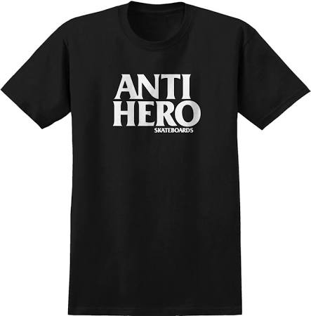 Anti Hero Skateboards  Black Tee