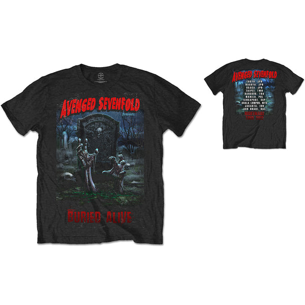 Avenged Sevenfold Buried Alive Tour 2012 Unisex T-Shirt
