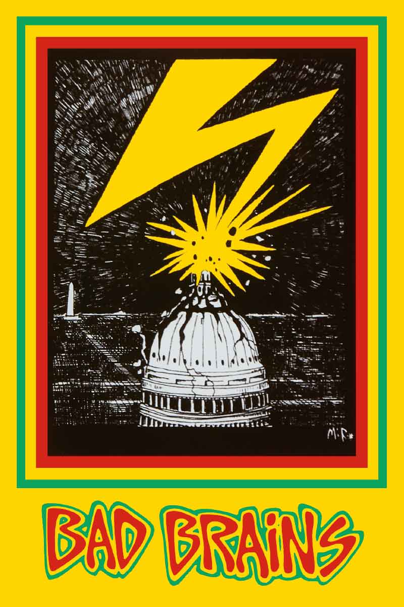 Bad Brains Debut Album Poster