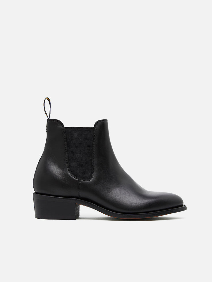 Baxter Dancer Black Leather Boots
