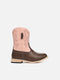 Baxter Junior Western Boots Light Pink