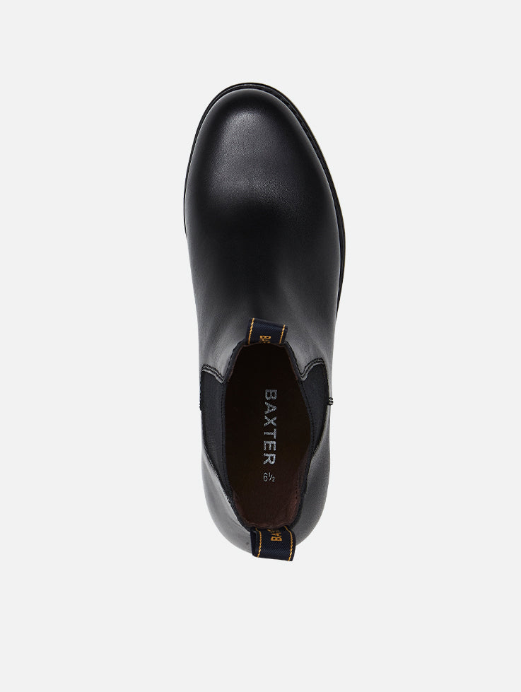Baxter Royal Black Leather Boots
