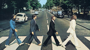 Beatles The Abbey Road Vinyl Sticker