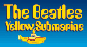 Beatles The Yellow Submarine Vinyl Sticker