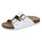 Roc Bermuda White Leather Sandals Leather  Leather Sole  Leather Sandals  Famous Rock Shop Newcastle 2300 NSW Australia