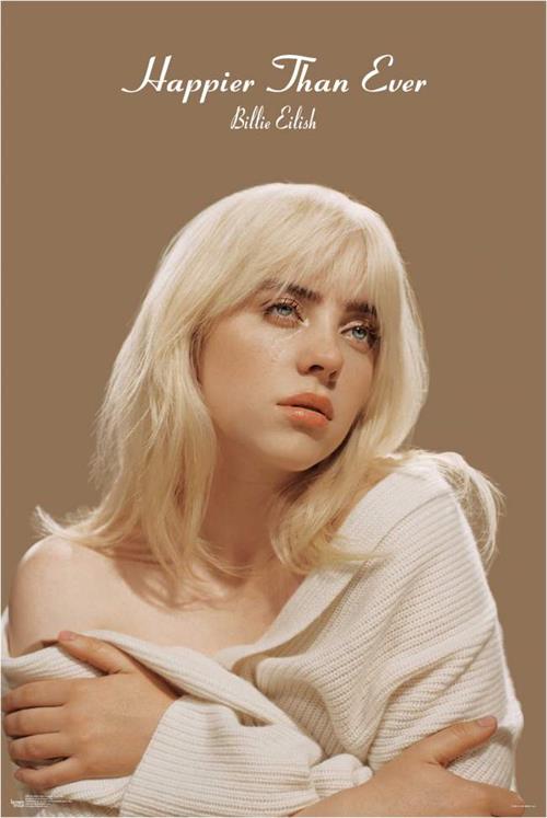 Billie Eilish Happier Poster 61×91.5cm