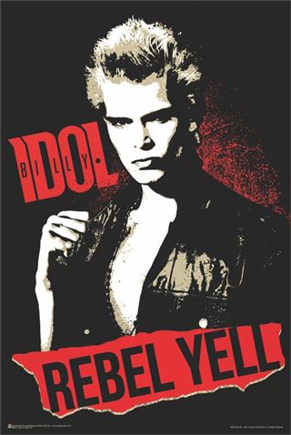 Billy Idol Rebel Yell Poster BB945