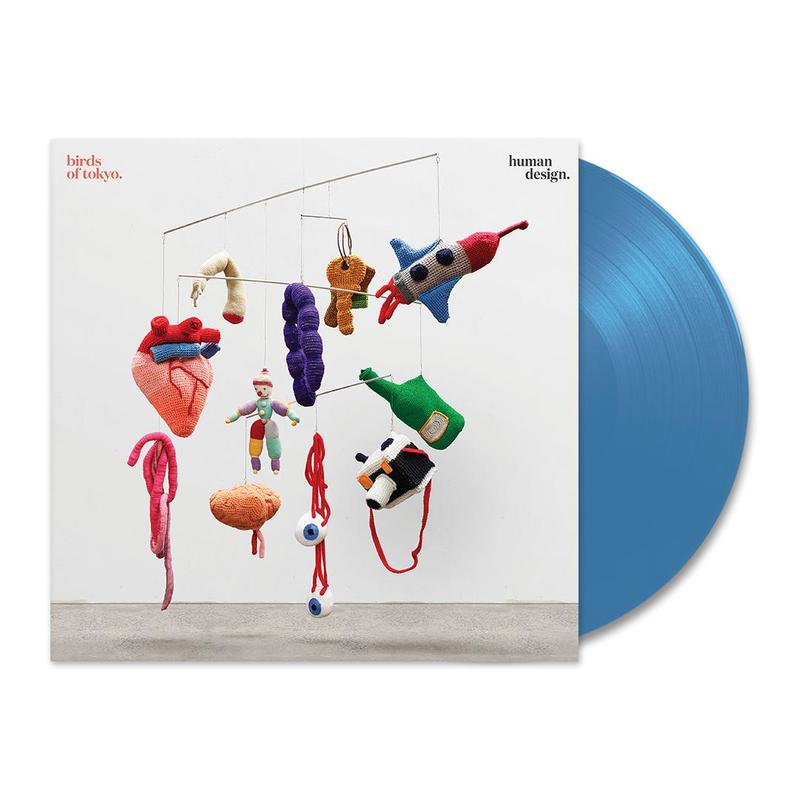 Birds Of Tokyo Human Design Blue Vinyl LP Limited Edition