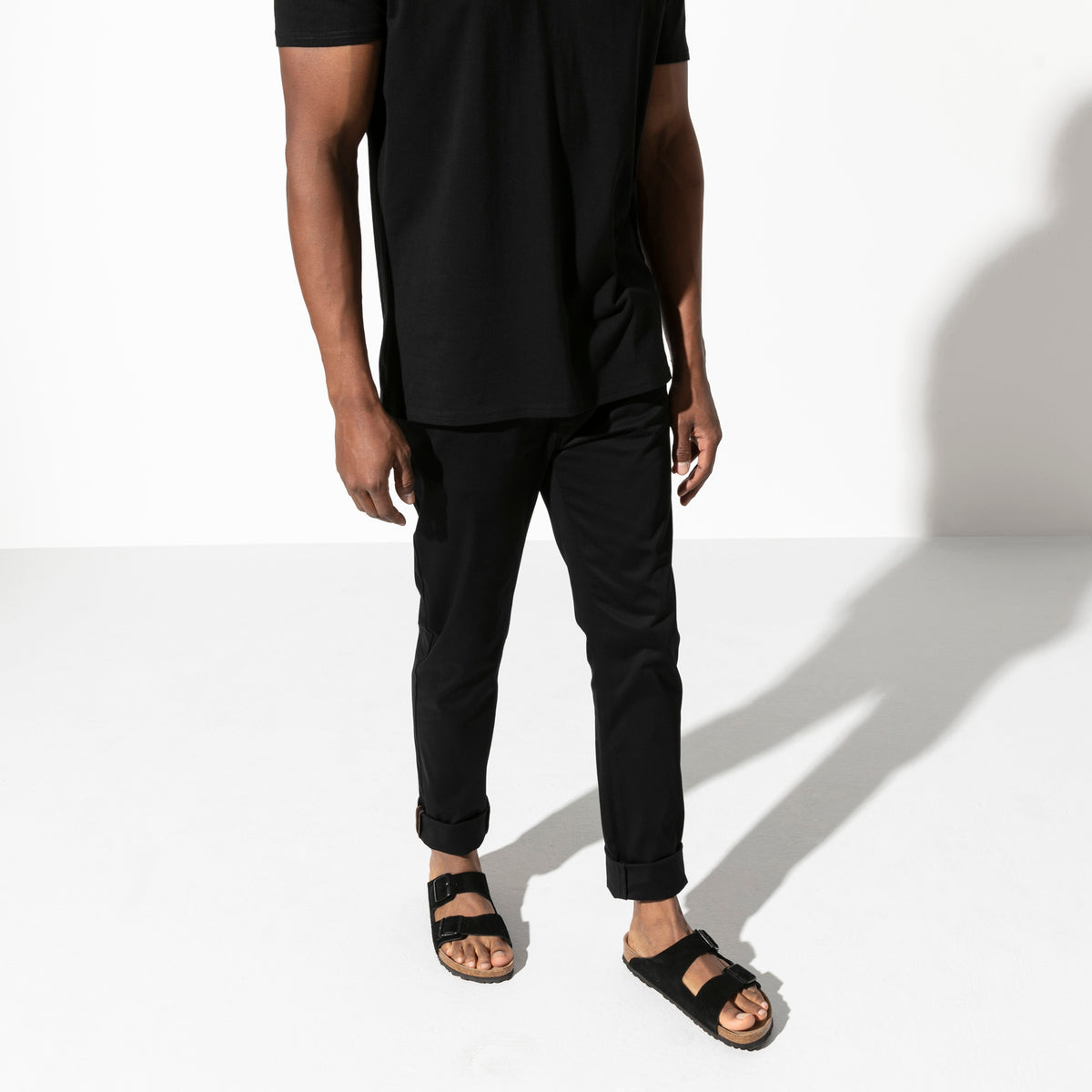 Birkenstock - Arizona Black Suede Leather SFB