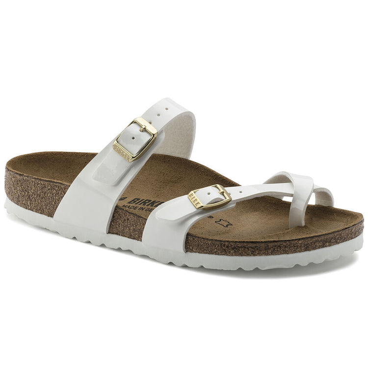 Birkenstock Mayari Patent White