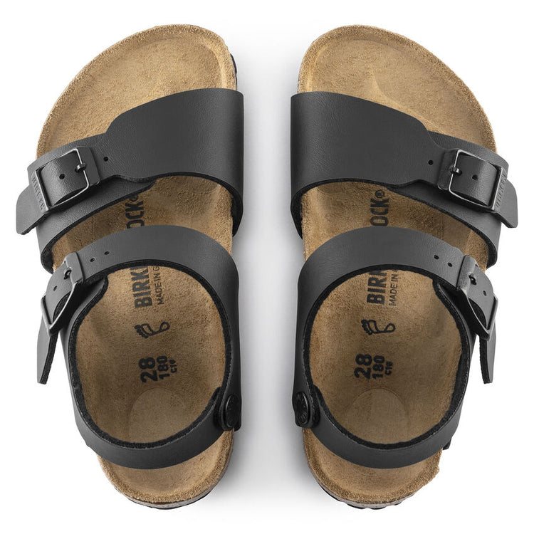 Birkenstock New York Kids Black Birko-Flor
