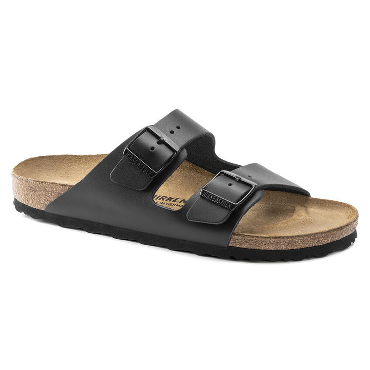 Birkenstock - Arizona Black Natural Leather Smooth