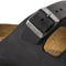Birkenstock Arizona Black Regular Fit Oiled Nubuck Leather Natural Cork Footbed 0552111