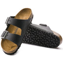 Birkenstock Arizona Black Regular Fit Oiled Nubuck Leather Natural Cork Footbed 0552111