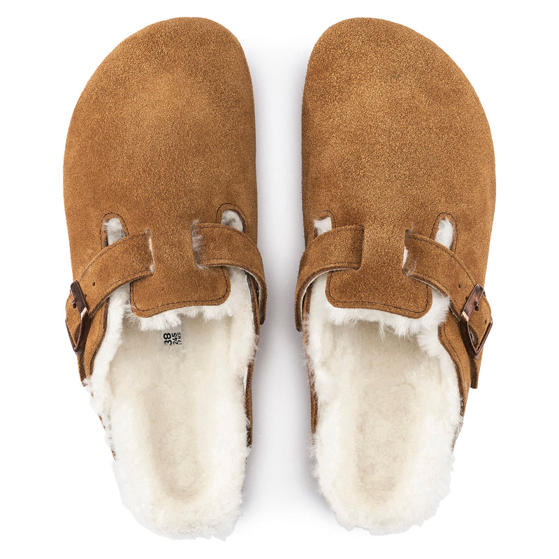 Sheepskin lined hot sale birkenstocks