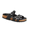 Birkenstock Franca Big Buckle Black Oiled Leather