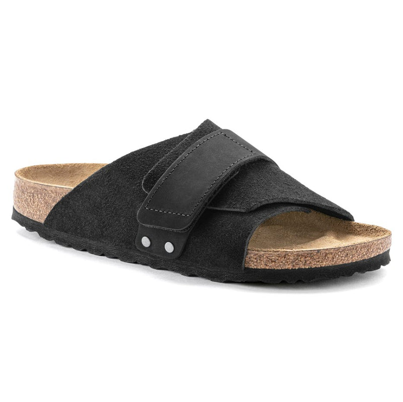 Birkenstock Kyoto Black Nubuck Leather 1022350