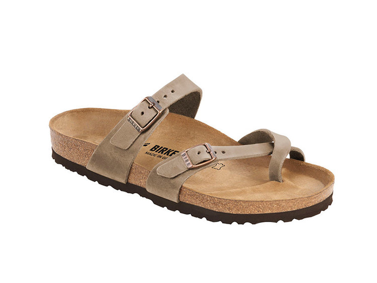 Birkenstock Mayari Tabacco Brown Oiled Leather 