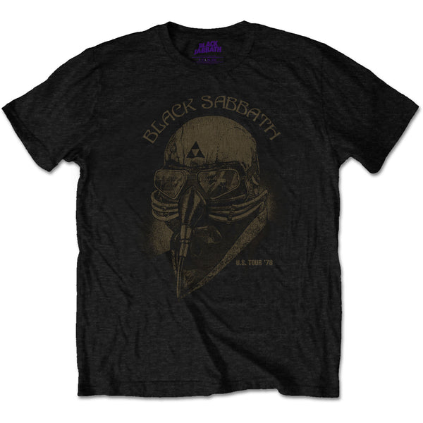 Black Sabbath US Tour 1978 Black Tee